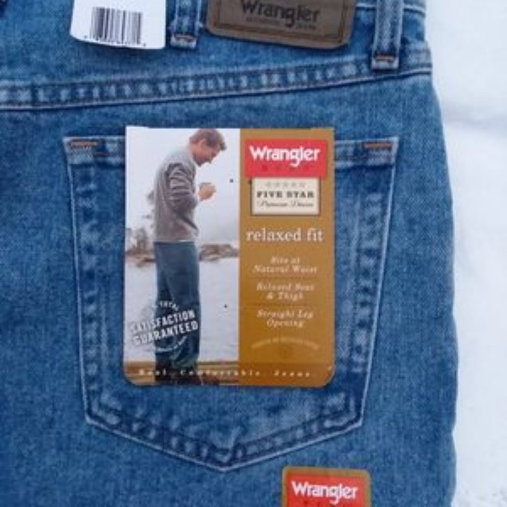 Wrangler 5 Star Premium Denim Jeans